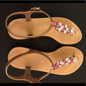 Ivanka Trump Rhinestone Sandals